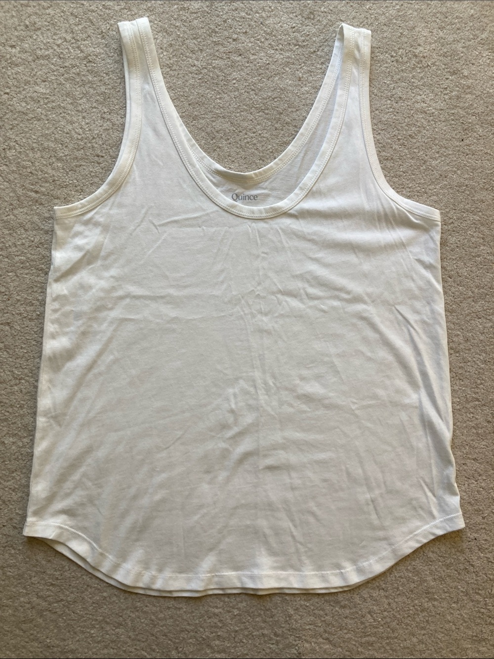 Quince white tank